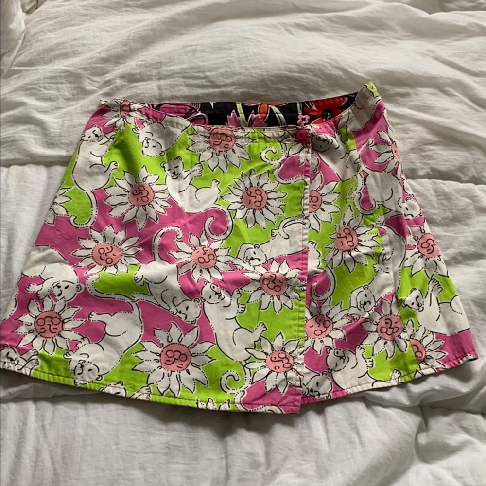 RARE FIND Reversible Lilly Pulitzer skirt